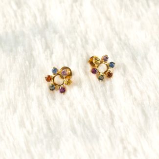 Rainbow Radiance Earrings